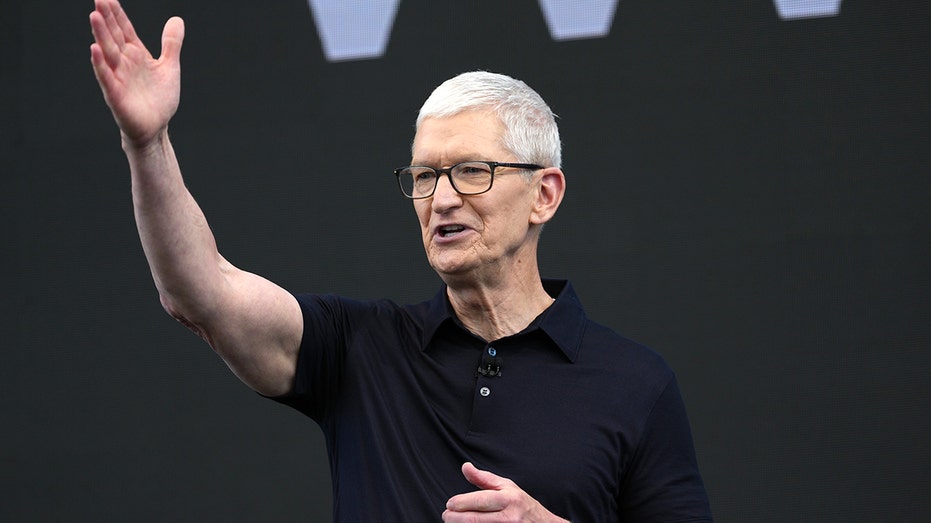 Tim Cook, chief executive officer of Apple Inc.,