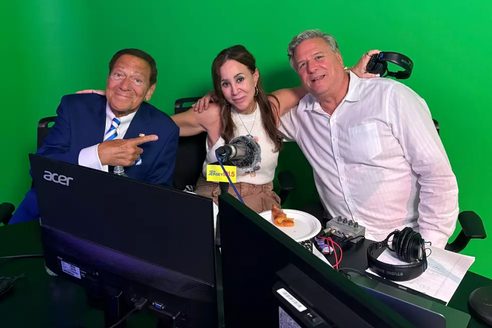 Joe Piscopo with Judi & EJ celebrating the New Jersey Hall of Fame on June 11, 2026. (Townsquare Media)