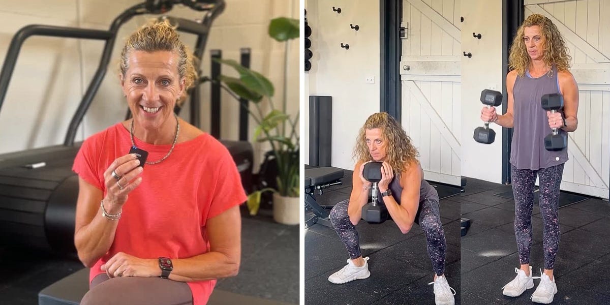 Olympic legend Sally Gunnell, 59, shares her 6-move muscle-building workout to get 'fit for life'