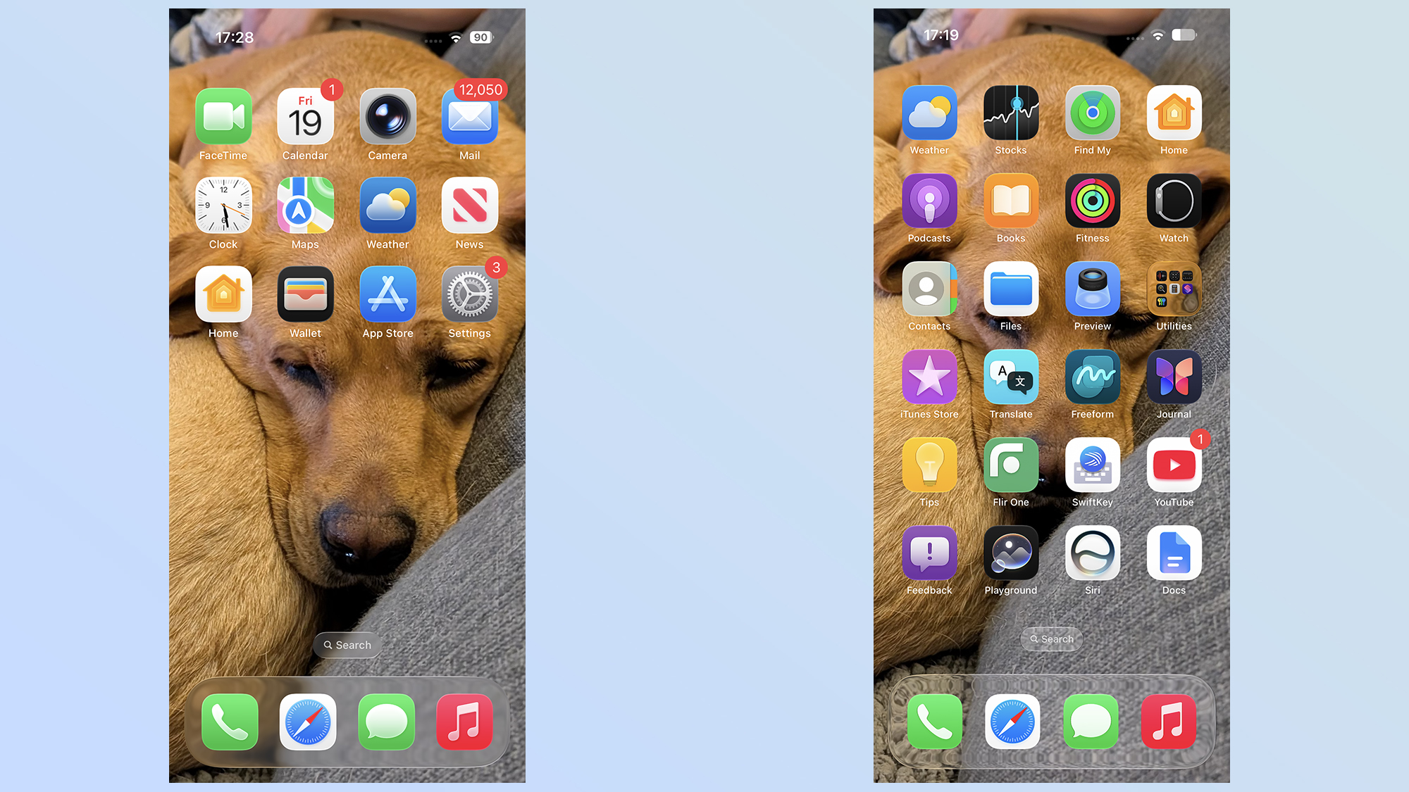 liquid glass comparison ios 27 vs ios 26