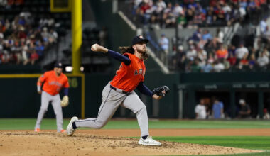 Astros SP Spencer Arrighetti Named AL Pitcher of the Month for May