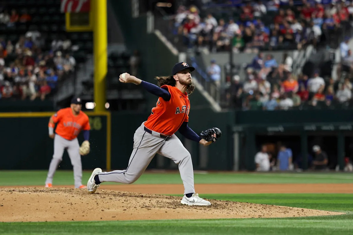 Astros SP Spencer Arrighetti Named AL Pitcher of the Month for May