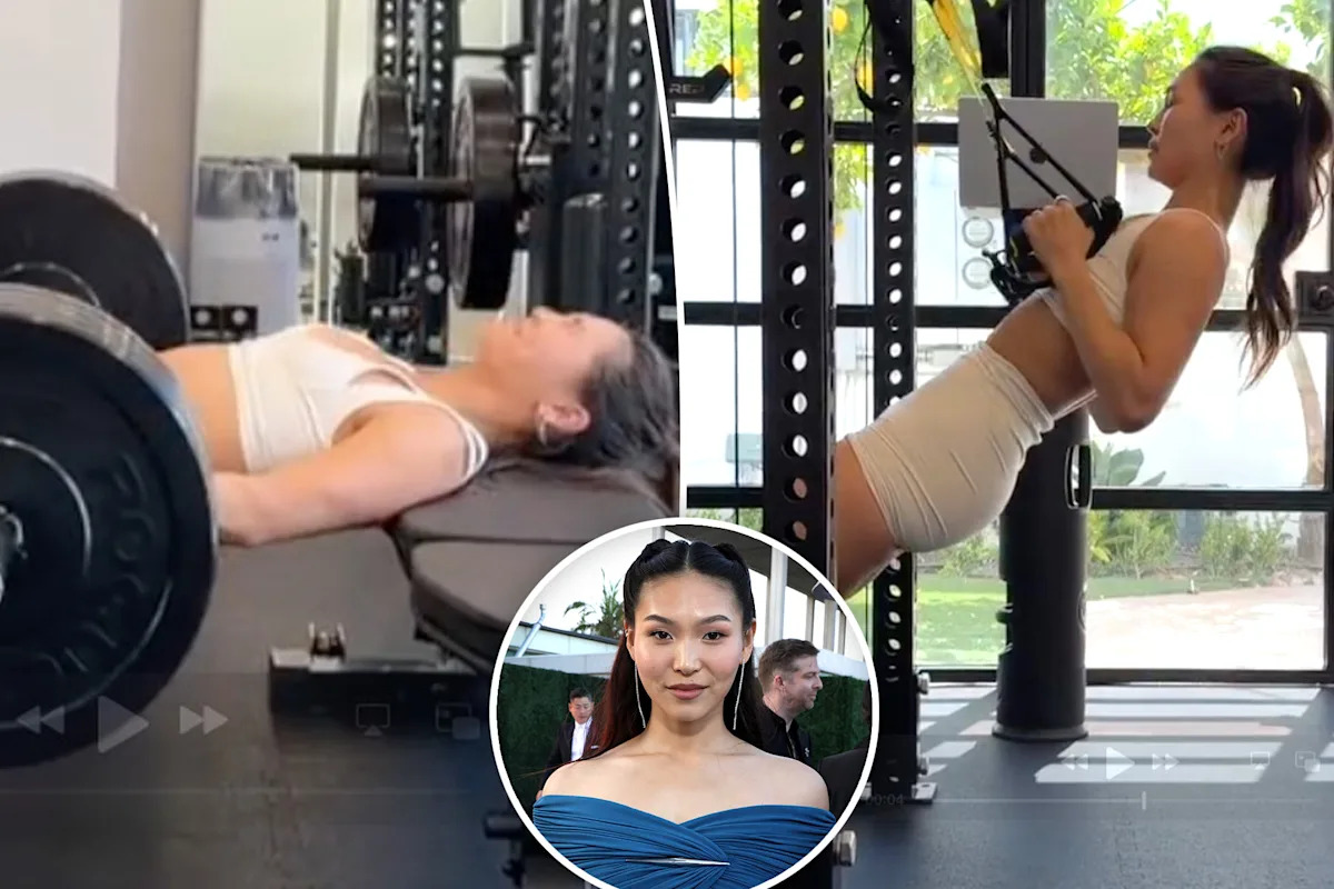 Myles Garrett’s girlfriend Chloe Kim turns heads in all-white gym outfit