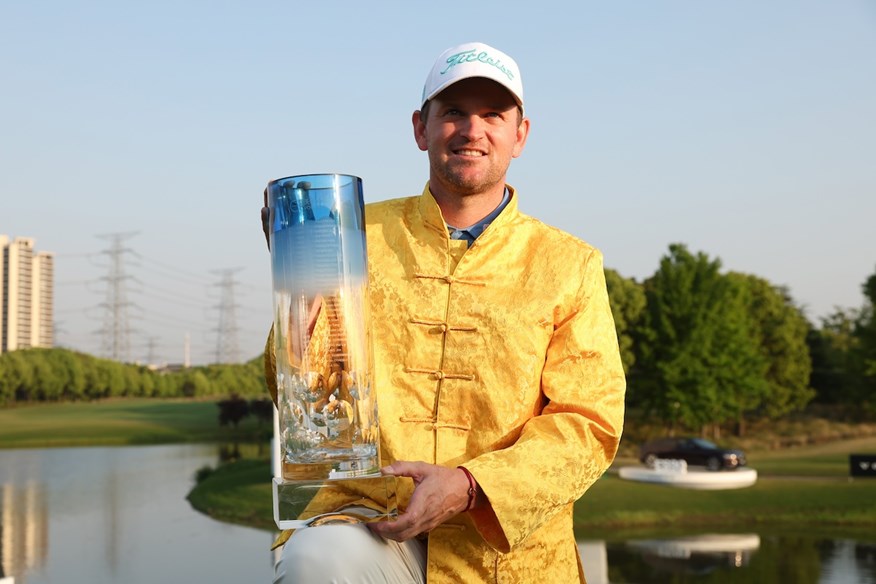 Bernd Wiesberger will take home the winner's share of the Volvo China Open prize money.