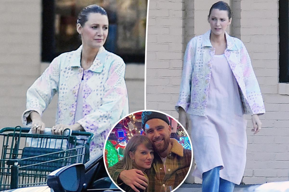 Blake Lively grocery shops while former BFF Taylor Swift throws bachelorette party with closest pals