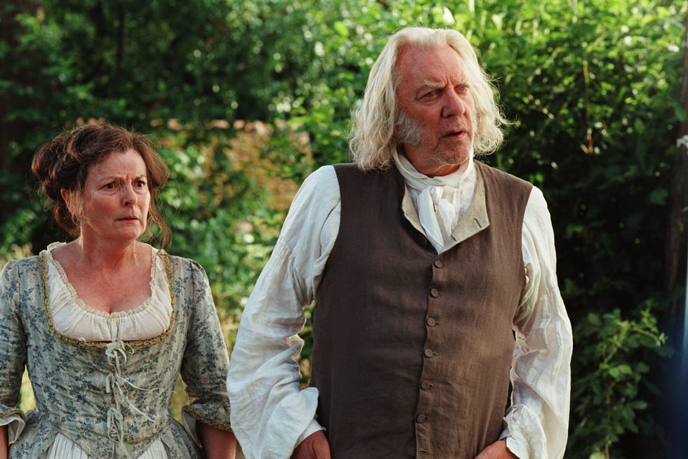 Brenda Blethyn, Donald Sutherland, Pride and Prejudice brenda blethyn, donald sutherland pride and prejudice