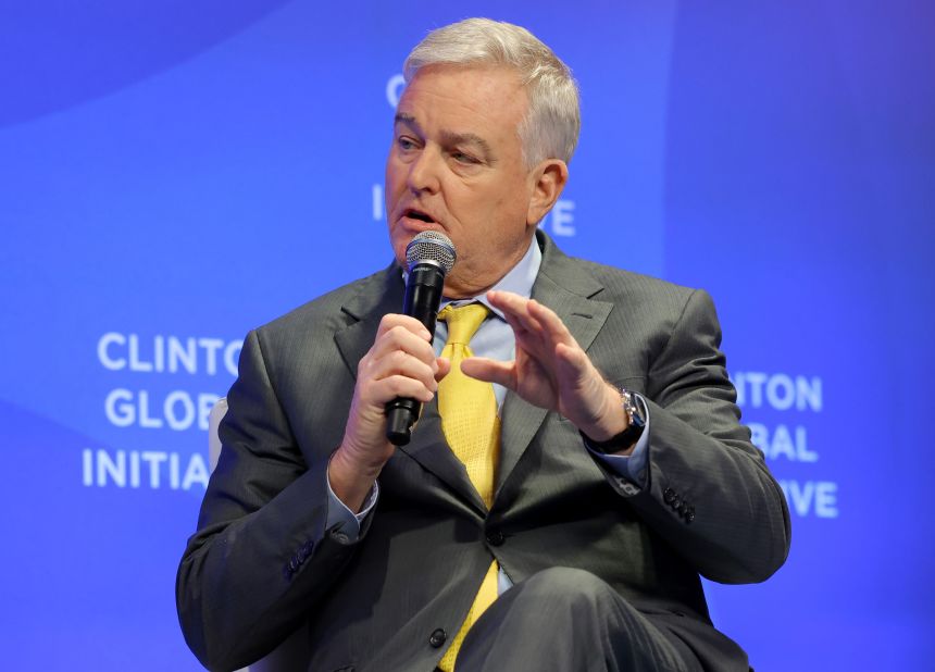 David Trone speaks onstage during the Clinton Global Initiative 2025 Annual Meeting at New York Hilton Midtown on September 25, 2025 in New York City.