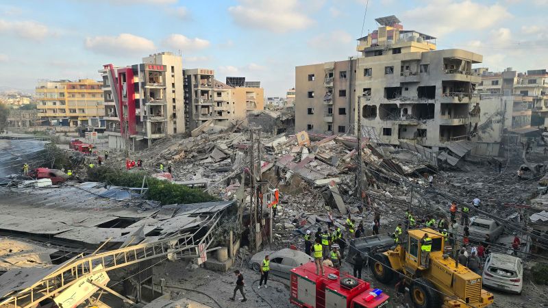 Live updates: Iran war; Israel and Lebanon hold talks in US after Hezbollah and Israeli military trade strikes overnight