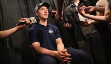 NHL Draft prospects 'geeking out' over flurry of trades ahead of 1st round