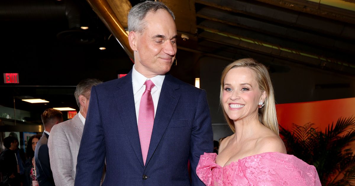 Reese Witherspoon and Her Boyfriend Color Coordinated