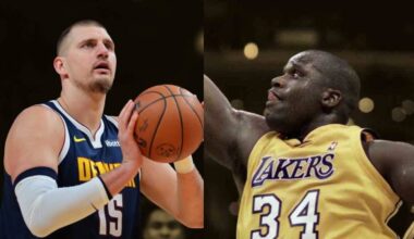 "You gotta double big dog" - Nick Van Exel explains why it's easy to pick Shaquille O'Neal over Nikola Jokic