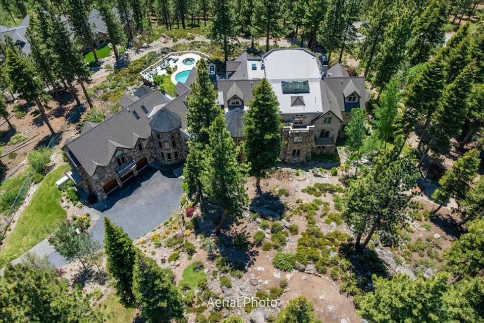 Jeannette Harpole, of Keller Williams Realty, explained that Love’s wife “hand-selected” pieces for the mansion and that its rooms have themes modeled after different parts of the world. Habitat Team