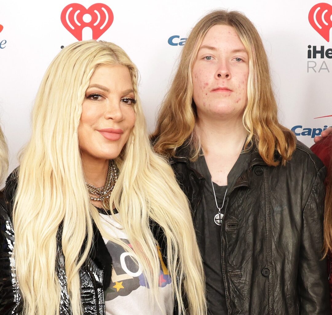 Tori Spelling, Dean McDermott's Son Liam Rocks Pink Hair in Prom Photos