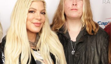 Tori Spelling, Dean McDermott's Son Liam Rocks Pink Hair in Prom Photos