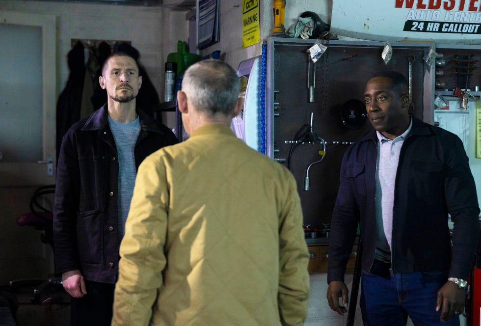 Ronnie Bailey, Kevin Webster, Carl Webster, Coronation Street ronnie bailey, kevin webster, carl webster, coronation street