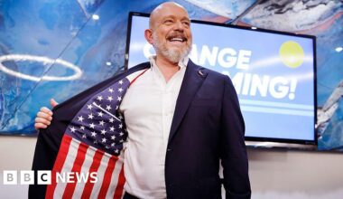 Steve Hilton edges out Tom Steyer in California governor race - BBC