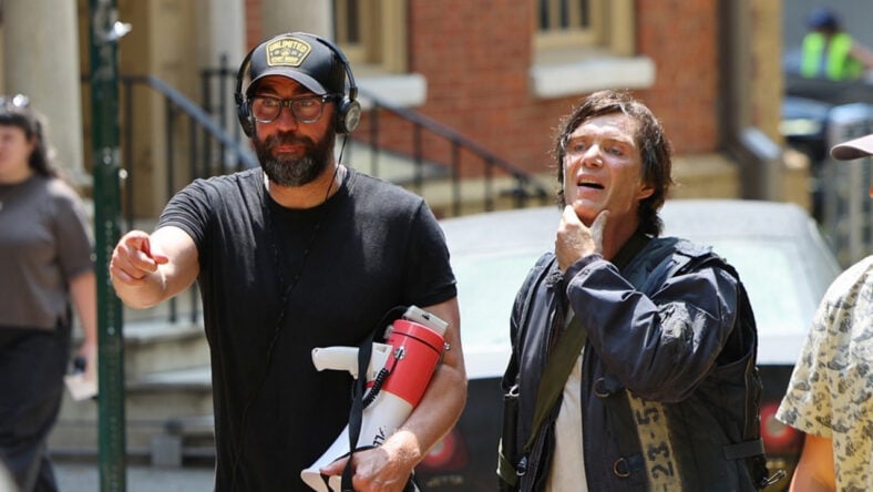 John Krasinski & Cillian Murphy film A Quiet Place 3