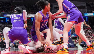 Caitlin Clark injury: Fever coach calls out Mercury's Alyssa Thomas for 'cheap shots'