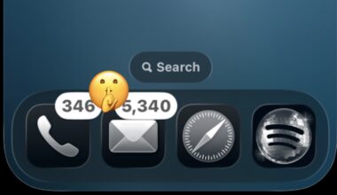 Clear icons provide a lovely distraction free muted iPhone experience