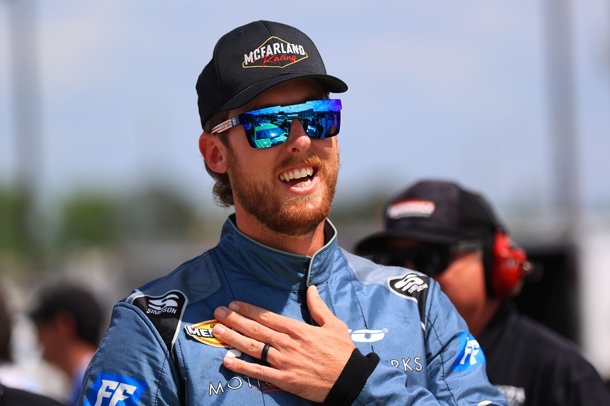Cleetus McFarland earns pole position for ARCA race at Michigan