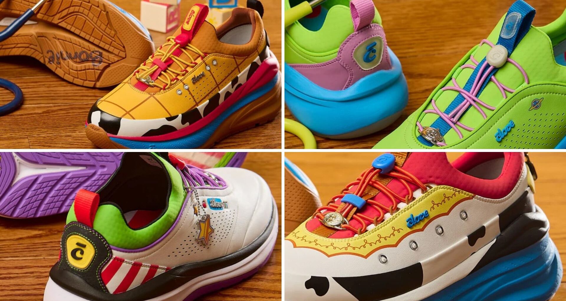 Clove Unveils 'Toy Story' Shoe Collection for Healthcare Workers