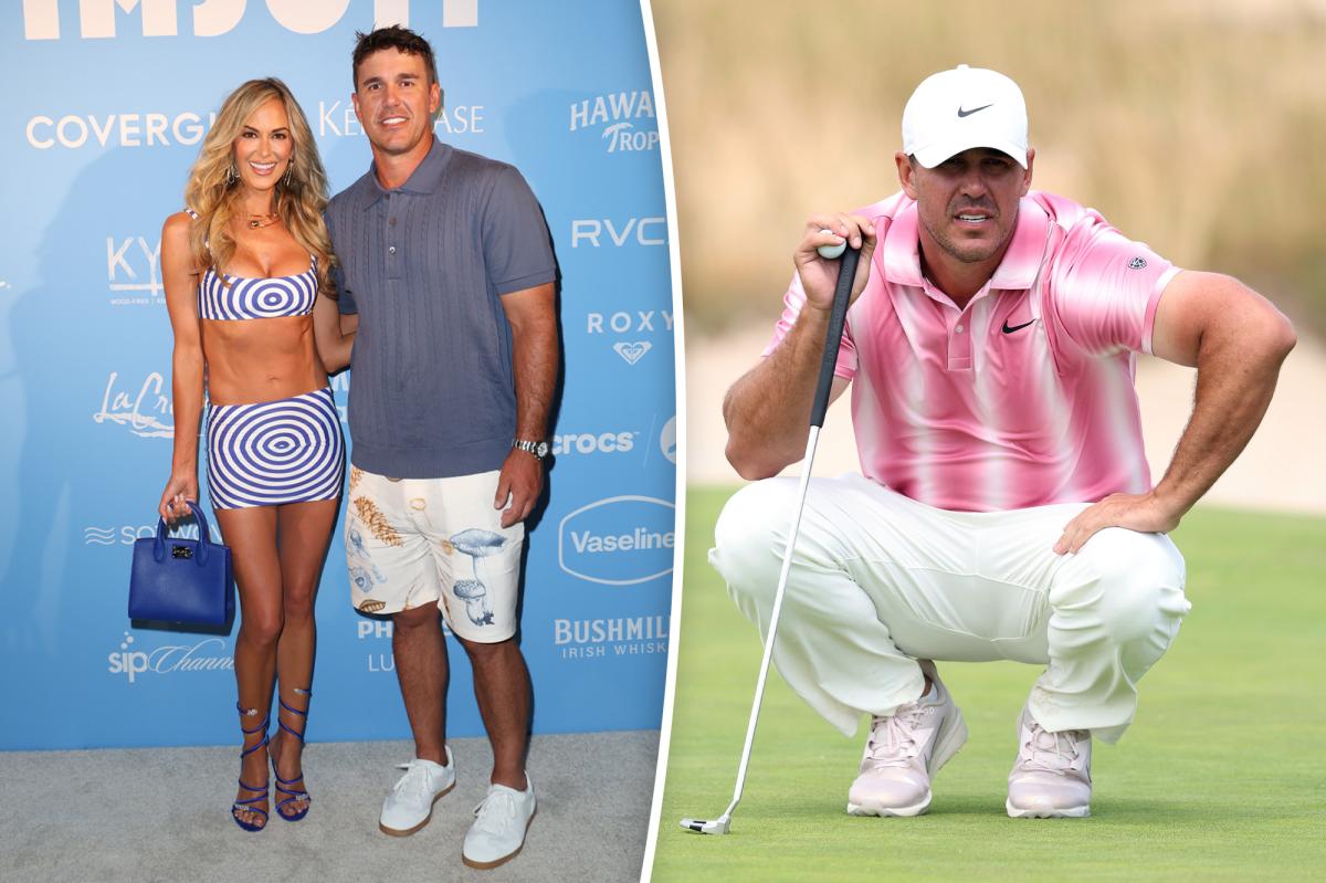 Brooks Koepka’s wife Jena Sims cracks golf joke amid US Open disappointment