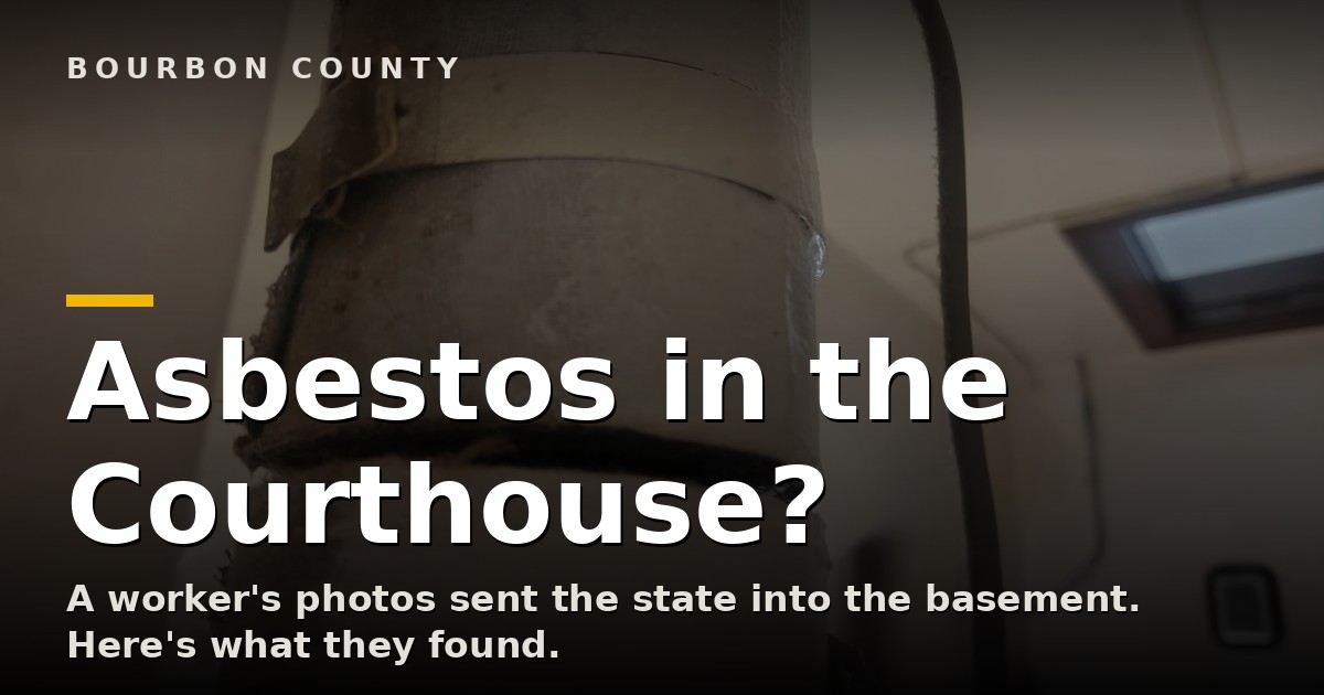 State walkthrough finds no immediate asbestos hazard at Bourbon County Courthouse