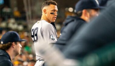 Aaron Judge sidelined with injury in massive Yankees concern
