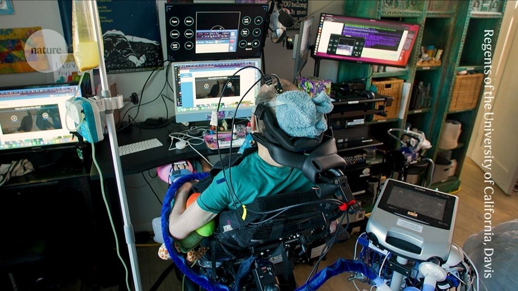 At-home brain implant gives man with motor neuron disease his daily life back