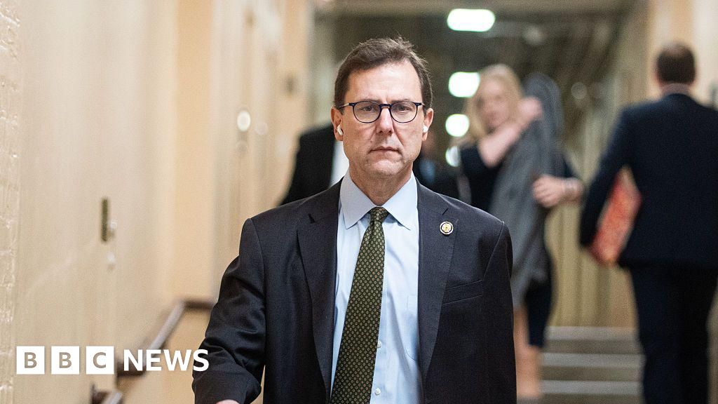 Mysteriously missing congressman wins primary after Trump endorsement - BBC