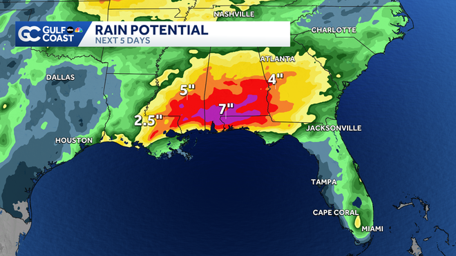 Rainfall Totals rainfall totals