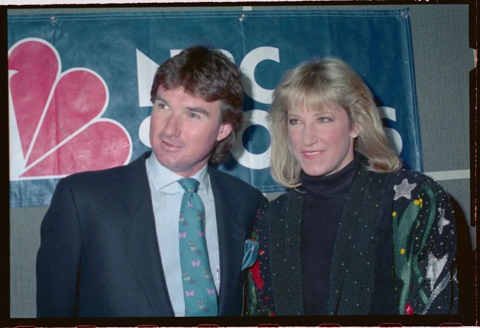 Chris with fellow tennis great Jimmy Connors