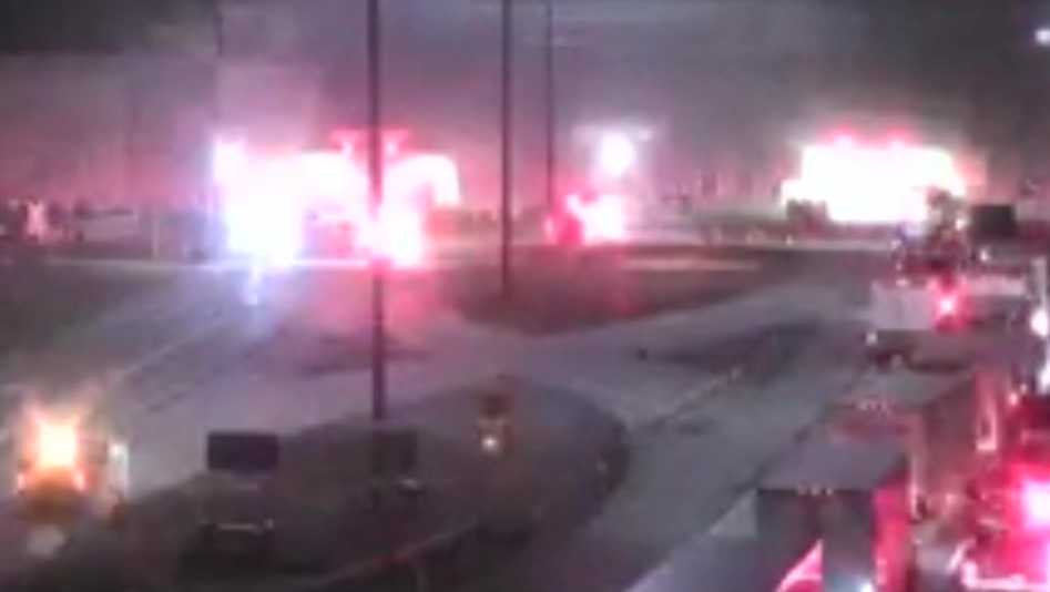 Pennsylvania Turnpike closure due to fire in Allegheny Tunnel