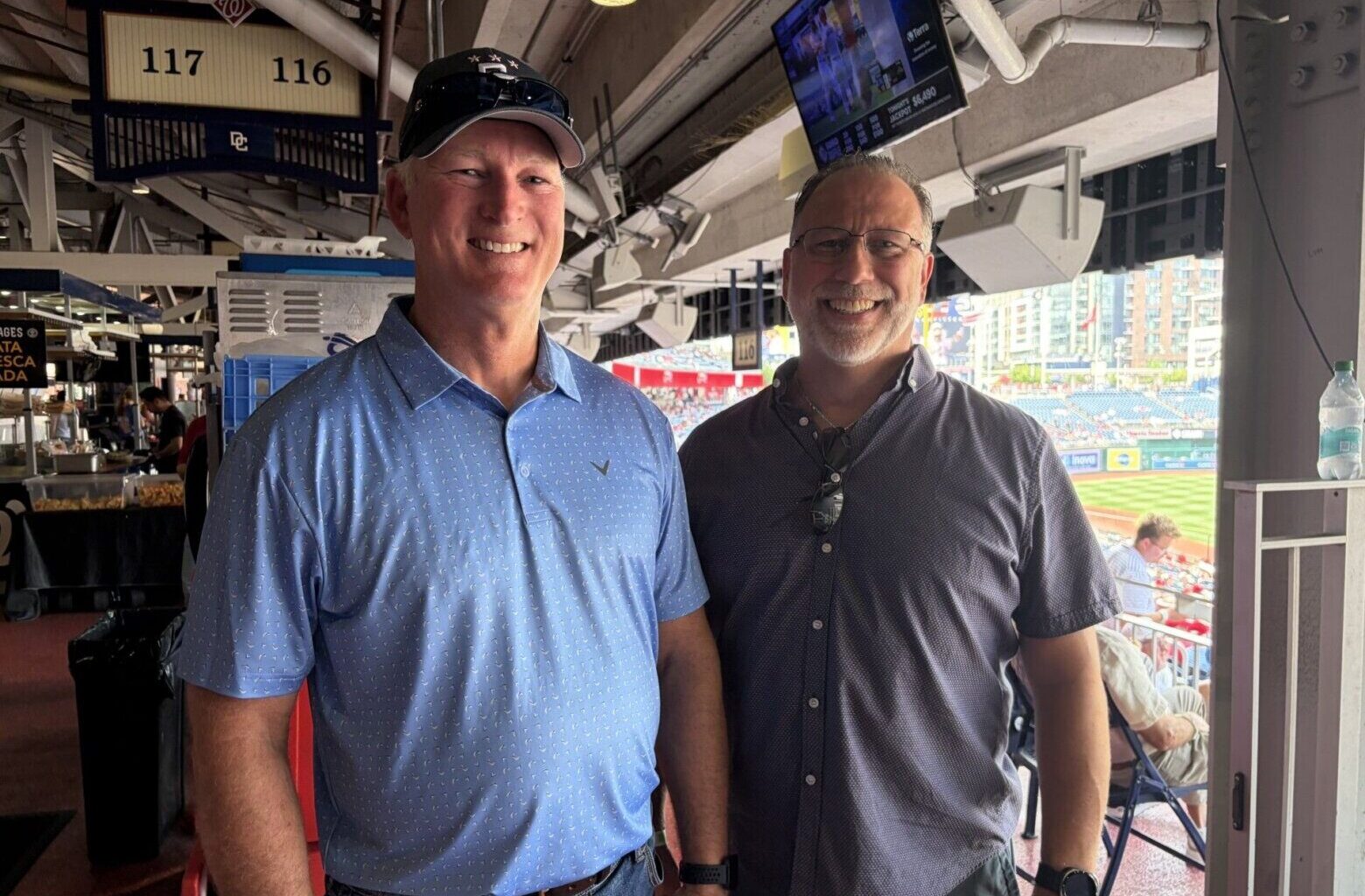 Dads of Washington Nationals players soak in first-ever fathers trip