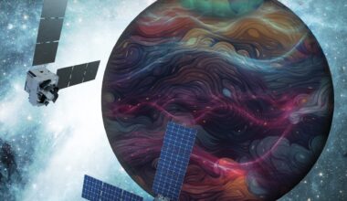 Artist’s rendition of the DAPHNE (Dynamic Atmosphere-Ionosphere Explorer) mission concept.
