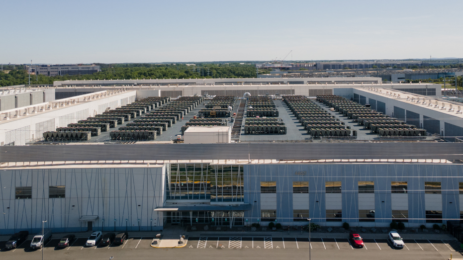 Data center in Ashburn, Virginia