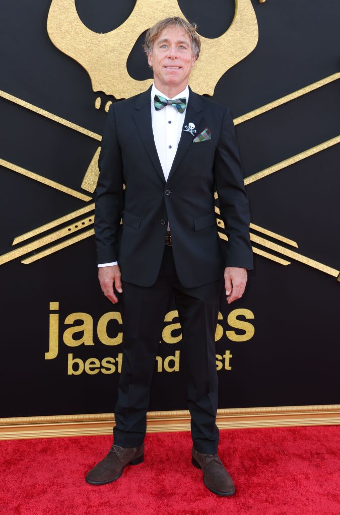 Dave England at the 'Jackass Best and Last' Film Premiere in Los Angeles.
