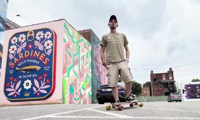 Matthew Snow, a York County resident, is embarking on a 3,000-mile skateboarding journey from New Jersey to California to raise awareness for mental health and suicide prevention. matthew snow, a york county resident, is embarking on a 3,000-mile skateboarding journey from new jersey to california to raise awareness for mental health and suicide prevention.