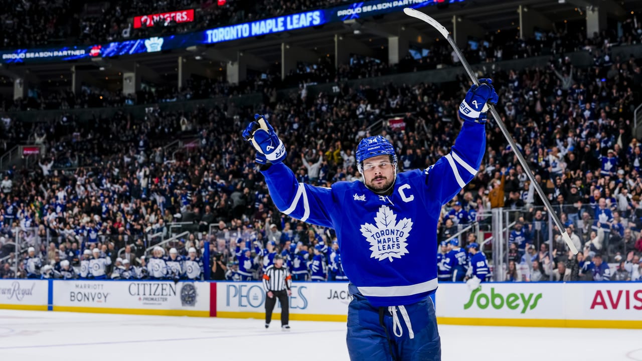 Matthews 'extremely excited' for future of Maple Leafs, Hiller says
