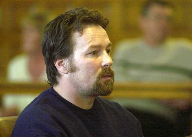 Eugene McCollom, 40, appears during his sentencing at Essex Superior Court, in Salem, Mass., Thursday, Feb. 24, 2005. Eugene McCollom, 40, appears during his sentencing at Essex Superior Court, in Salem, Mass., Thursday, Feb. 24, 2005.