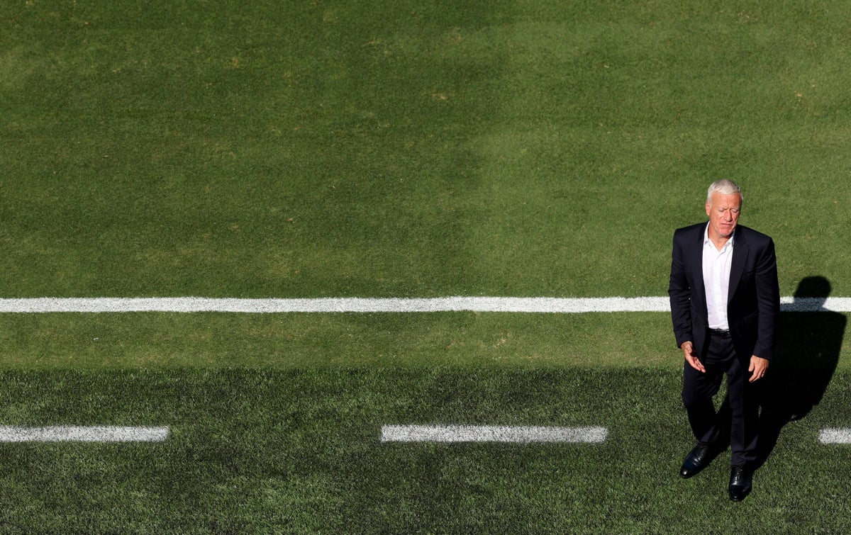 France coach Didier Deschamps says MetLife Stadium pitch ‘really tough’ on players’ muscles