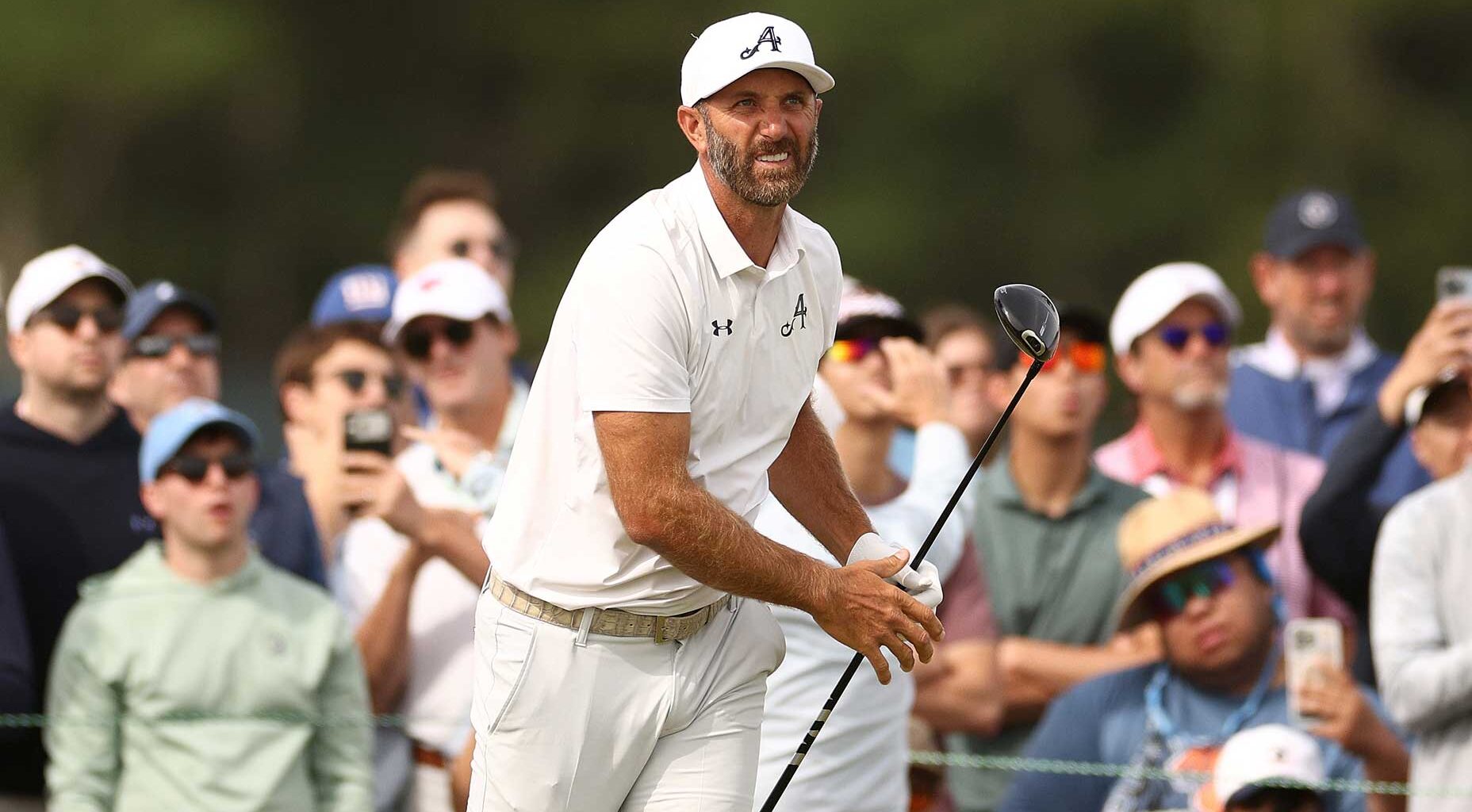 Dustin Johnson's disastrous Friday wasn't what it looked like