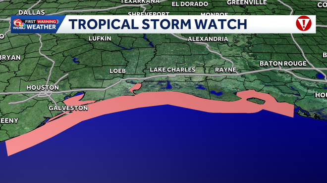 Tropical Storm Watch potential tropical cyclone one