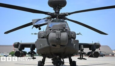 Sea drone rescues US army helicopter crew near Strait of Hormuz - BBC