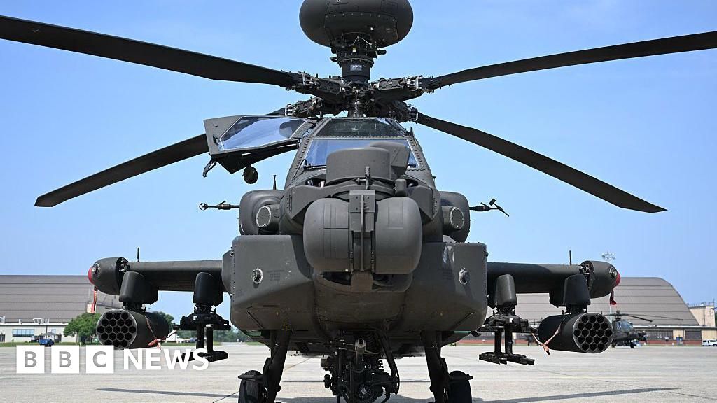Sea drone rescues US army helicopter crew near Strait of Hormuz - BBC