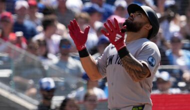 Goldschmidt hits tiebreaking HR in ninth, Yankees beat Blue Jays 3-1 for fifth win in last 6 games