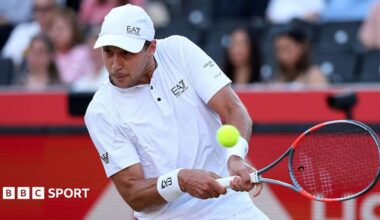 Queen's Tennis LIVE: Hamad Medjedovic v Ugo Humbert - watch BBC coverage & follow updates from day 4