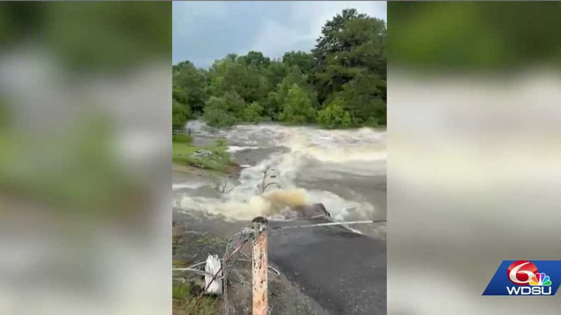 Flash flood emergency issued after Anchor Lake Dam fails