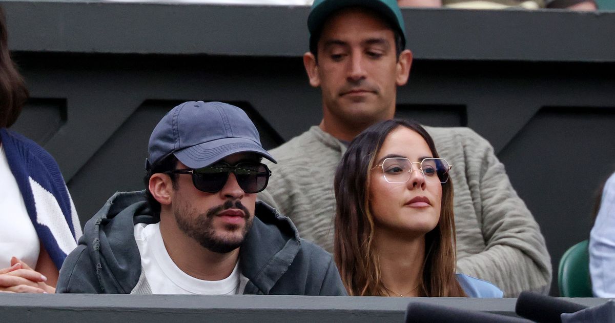 Bad Bunny and Gabriela Berlingeri Were Spotted at Wimbledon