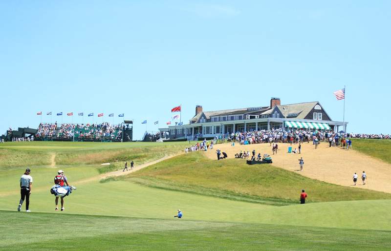 The score a 10-handicapper shot at Shinnecock in 30 mph winds just two weeks before the U.S. Open